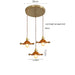 Art Deco Copper Pendant Light – Elegant Ceiling Lamp for Modern Interiors - Samanta Factory