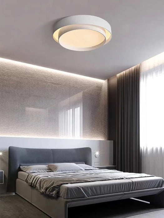 Modern LED Ceiling Light – Dimmable Remote-Control Fixture for Home & Office