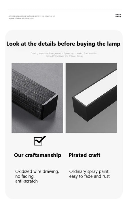 Ceiling Light – Modern Nordic Iron & Acrylic Design with LED Illumination