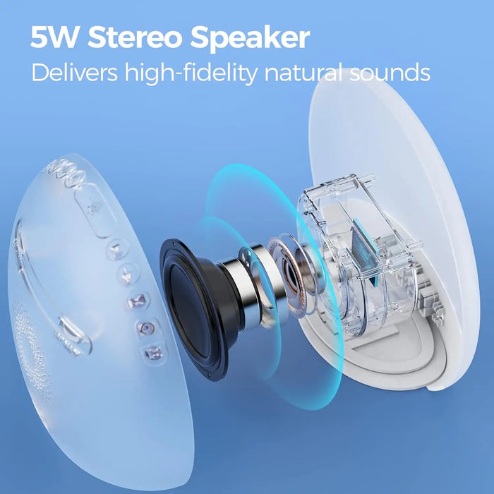 Sunrise Alarm Clock & Sound Machine – All-in-One Sleep Aid with Nature Sounds & Gentle Wake-Up Light - Samanta Factory