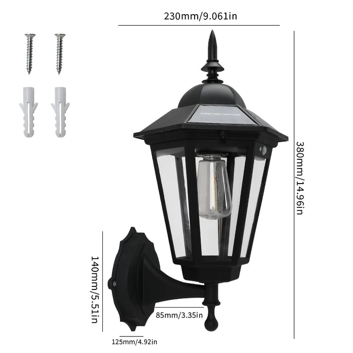 Retro Solar Pathway Light – Waterproof LED Outdoor Garden Lamp - Samanta Factory