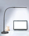 Adjustable LED Desk Lamp with 360° Flexible Gooseneck and Dimmable Brightness – Modern Aluminum Design


