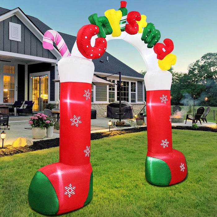 Inflatable Santa Claus Decoration – Outdoor Christmas Yard Display
