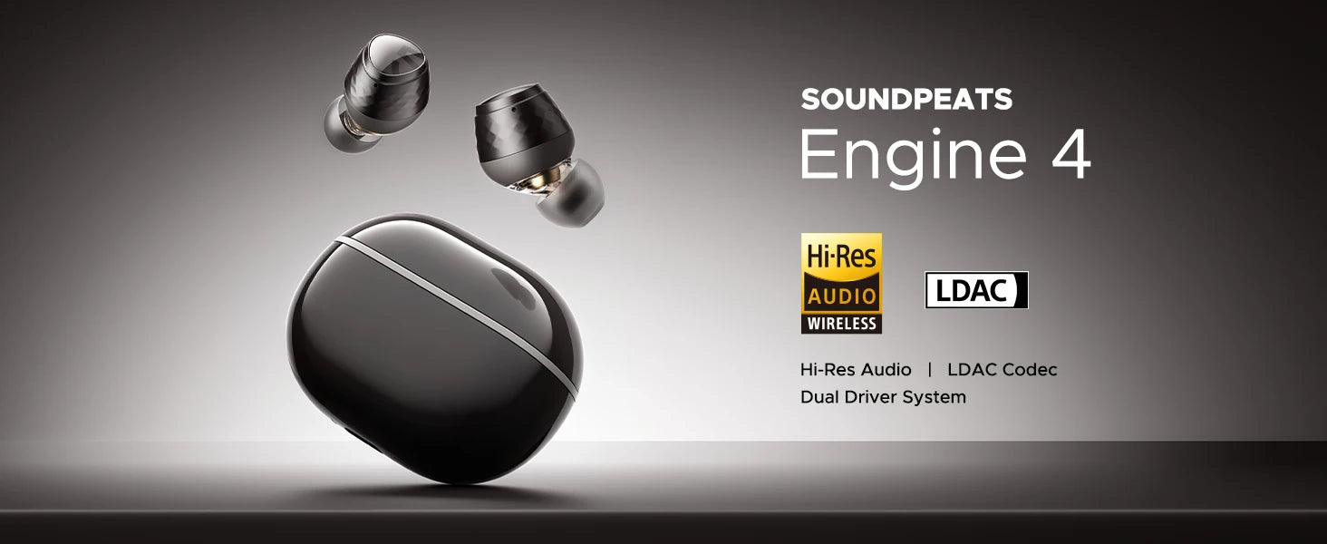 Bluetooth Earbuds – Hi-Res Dual-Driver Audio & 43-Hour Battery Life - Samanta Factory