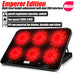 Laptop Cooling Pad – 6-Fan Ultra-Quiet Airflow for 13–18" Notebook - Samanta Factory