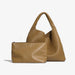 Stylish Split Leather Bucket Shoulder Bag – Versatile Women’s Handbag for Work & Casual Outings - Samanta Factory