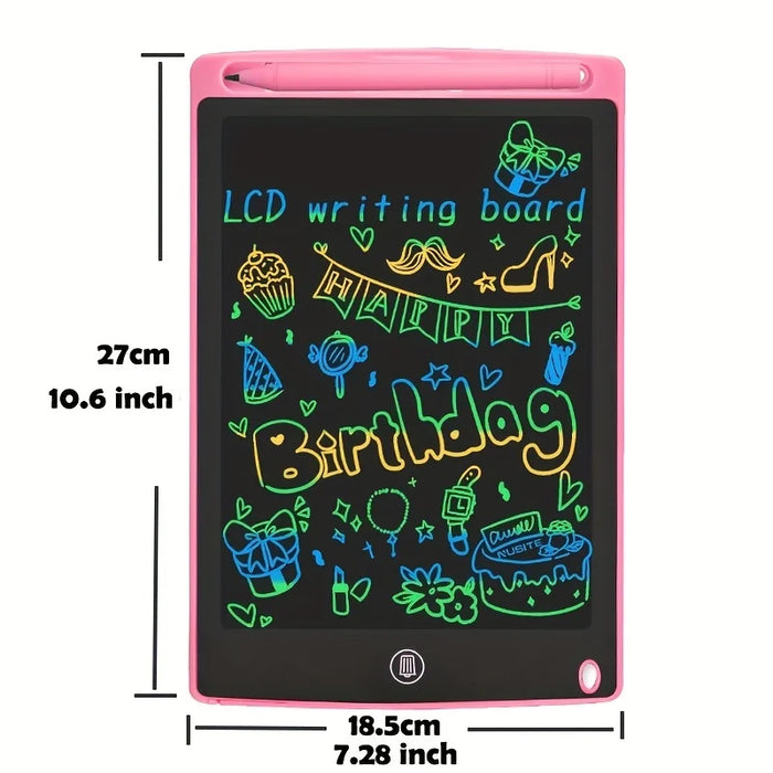 LCD Writing Tablet for Kids – Eye-Protecting Color Screen & Eco-Friendly Reusable Design - Samanta Factory