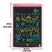 LCD Writing Tablet for Kids – Eye-Protecting Color Screen & Eco-Friendly Reusable Design - Samanta Factory