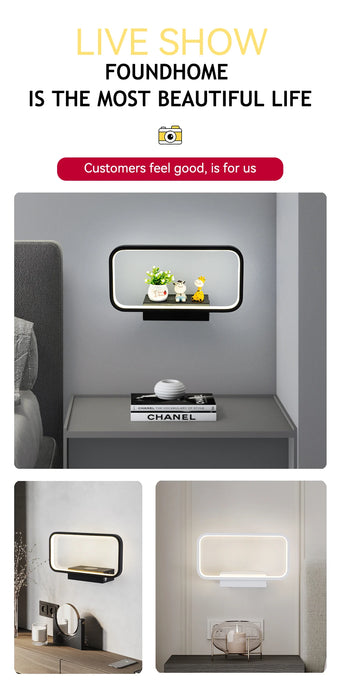 Modern Wall Light – Infinite Dimming LED for Bedroom & Living Room Ambience - Samanta Factory