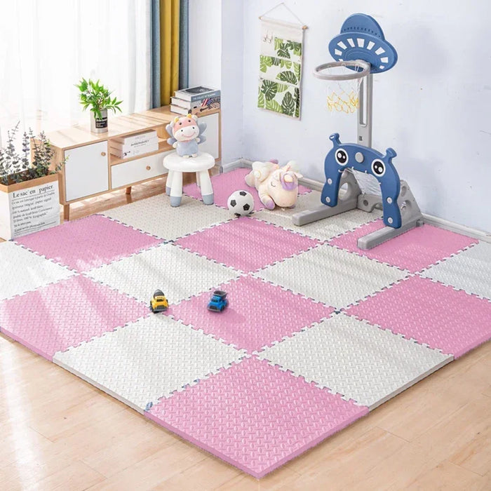 Foam Play Mat for Babies – BPA-Free, Thick Non-Toxic Puzzle Mat for Floor Protection & Playroom Use - Samanta Factory