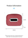 PU Leather Car Tissue Holder – Seat Back & Door Storage - Samanta Factory