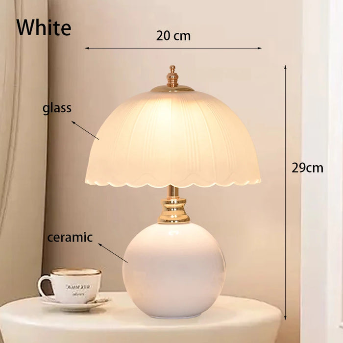 LED Book Light – USB-Powered Ceramic Lamp with Dimmable Color Option - Samanta Factory