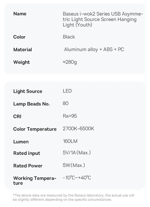 LED Screen Light Bar – Asymmetric Eye-Care Desk Lamp