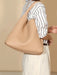 Stylish Split Leather Bucket Shoulder Bag – Versatile Women’s Handbag for Work & Casual Outings - Samanta Factory