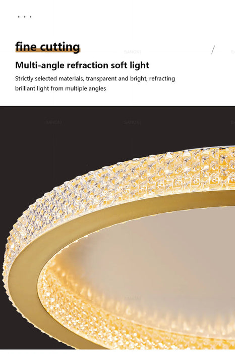 Luxury LED Ceiling Light – Modern Surface-Mounted Fixture for Living Spaces