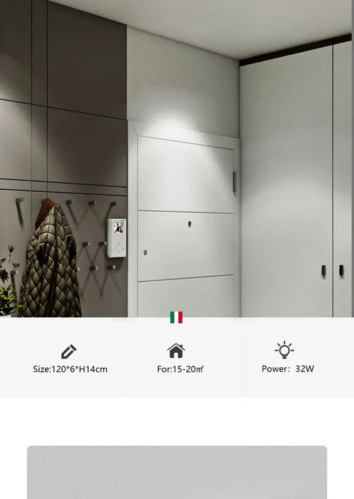 LED Ceiling Light – Simple Line Design for Modern Kitchens, Bedrooms, and Dining Areas
