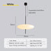 Modern Pendant Light – Flying Saucer Design with LED Illumination - Samanta Factory