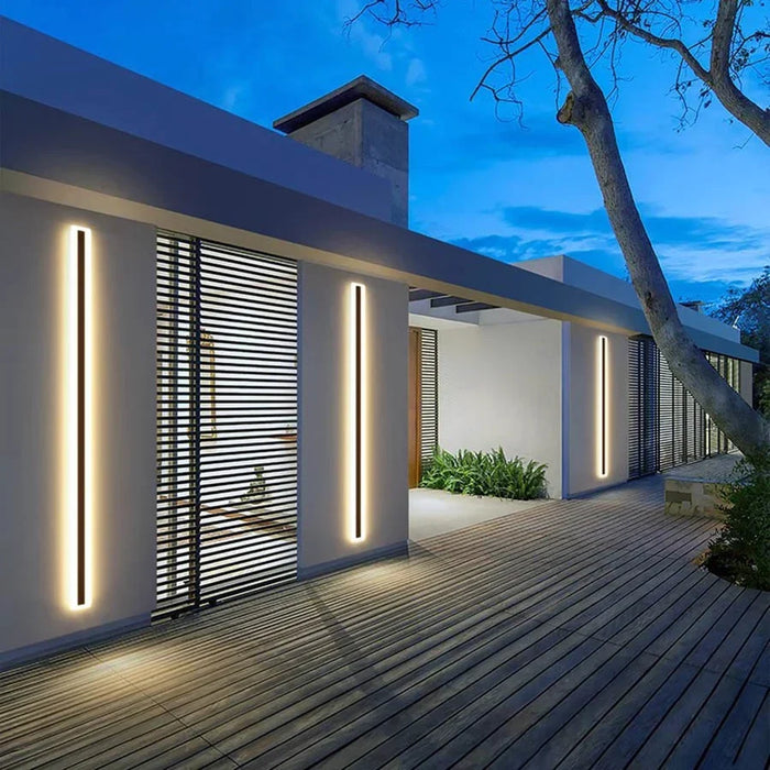 Waterproof LED Wall Light – IP65 Outdoor Strip Lamp for Garden, Patio & Corridor - Samanta Factory