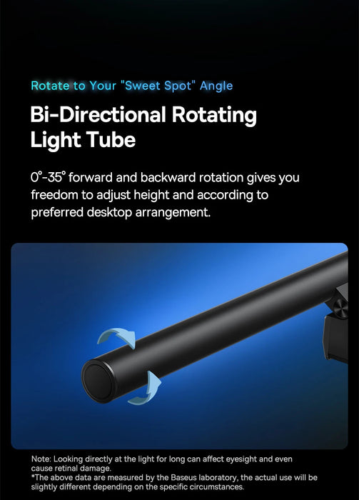 LED Screen Light Bar – Asymmetric Eye-Care Desk Lamp