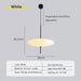 Modern Pendant Light – Flying Saucer Design with LED Illumination - Samanta Factory