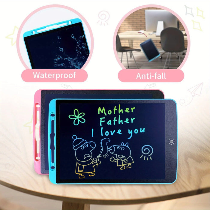 LCD Writing Tablet for Kids – Eye-Protecting Color Screen & Eco-Friendly Reusable Design - Samanta Factory
