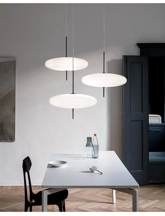 Modern Pendant Light – Flying Saucer Design with LED Illumination - Samanta Factory