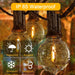 LED Globe String Lights – Shatterproof & Waterproof Outdoor Lighting - Samanta Factory