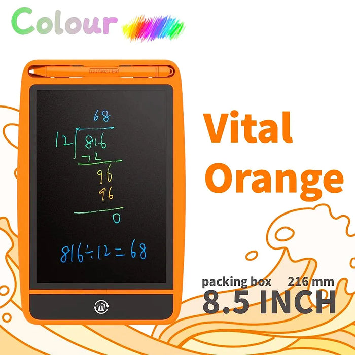 LCD Writing Tablet for Kids – Eye-Protecting Color Screen & Eco-Friendly Reusable Design - Samanta Factory