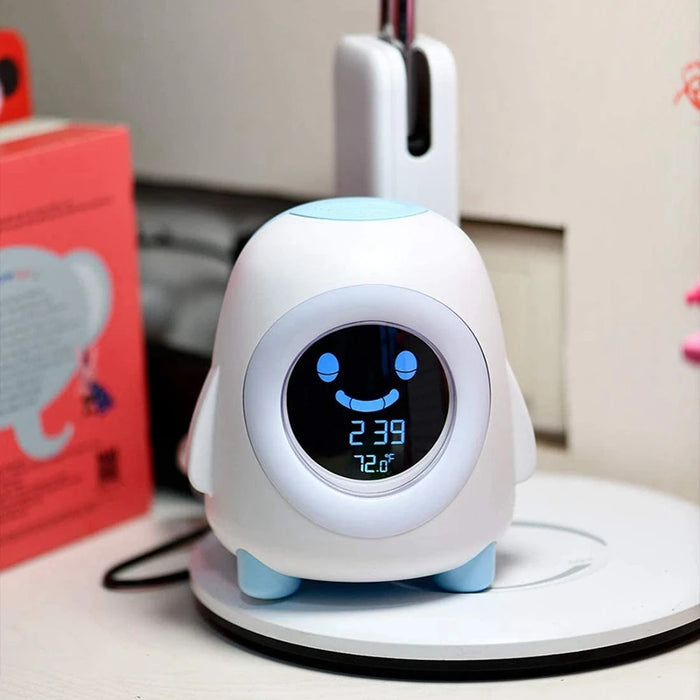 Kids Alarm Clock – Color-Changing Sleep Trainer with Night Light & Wake Indicator - Samanta Factory