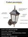 Retro Solar Pathway Light – Waterproof LED Outdoor Garden Lamp - Samanta Factory