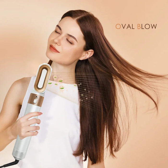 5-in-1 Hair Dryer Brush – Versatile Styling with Ionic & Infrared Technology - Samanta Factory