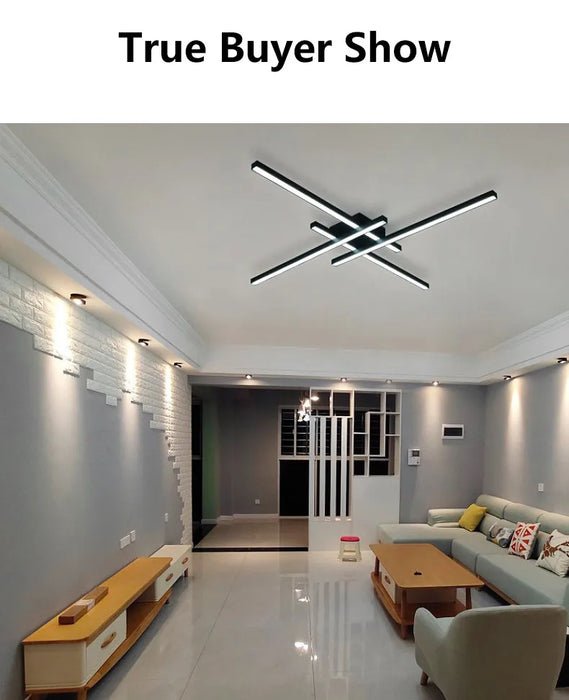 Ceiling Light – Modern Nordic Iron & Acrylic Design with LED Illumination