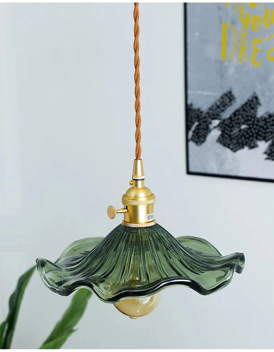 Art Deco Copper Pendant Light – Elegant Ceiling Lamp for Modern Interiors - Samanta Factory