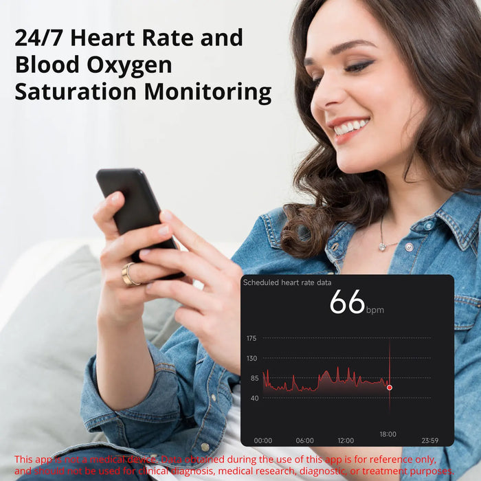 Smart Fitness Ring – Health Tracking with Sleep, Heart Rate & Gesture Control - Samanta Factory