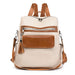 Compact PU Softback Backpack – Fashionable Tassel Design for Women - Samanta Factory