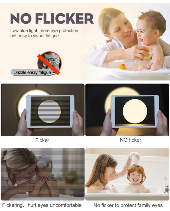 Smart LED Ceiling Light – APP & Remote Controlled Dimmable Modern Lamp