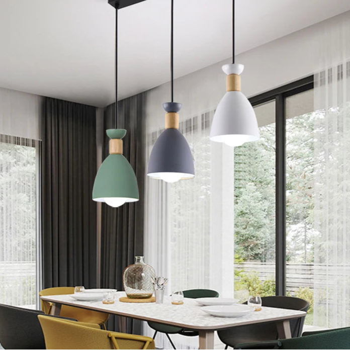 Modern Pendant Light – Triple Head Design with E27 Base for Stylish Interiors - Samanta Factory