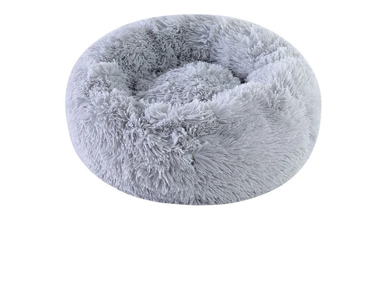 Plush Cat & Dog Nest Bed – Warm, Washable & Fluffy for Winter Comfort - Samanta Factory