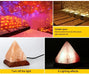 Himalayan Salt Lamp – Color-Changing LED with USB & Natural Air Purification - Samanta Factory