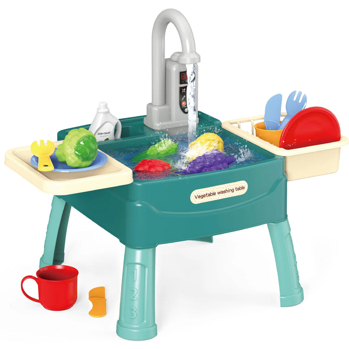 Kids Kitchen Toys Set – Realistic Plastic Cooking Playset for Ages 3–12 - Samanta Factory