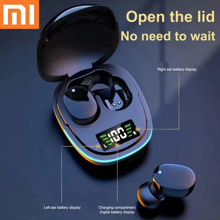 Bluetooth Earbuds – Waterproof Noise-Cancelling Wireless Headphones with Touch Control & Fast Charging - Samanta Factory