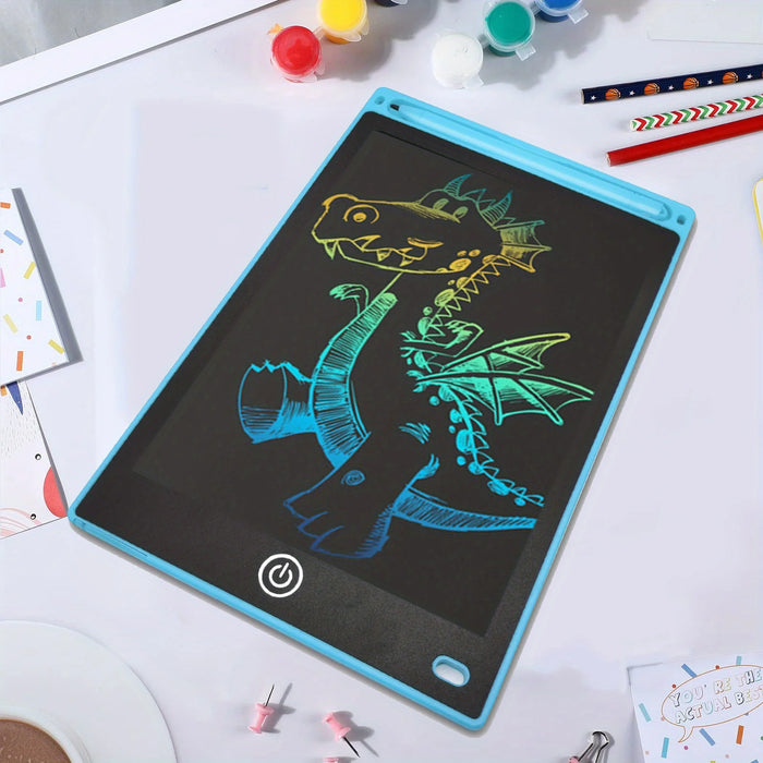 LCD Writing Tablet for Kids – Eye-Protecting Color Screen & Eco-Friendly Reusable Design - Samanta Factory