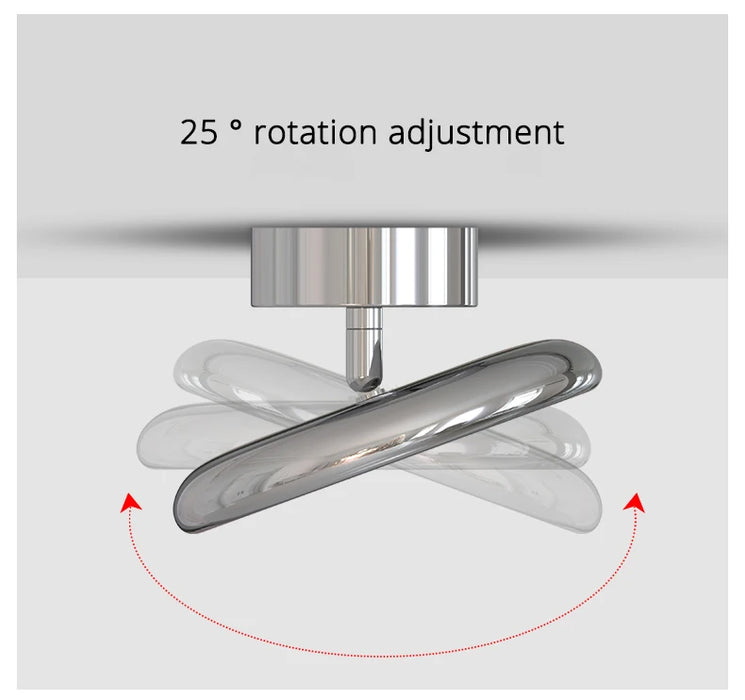 Modern Surface-Mounted Ceiling Light – Remote-Controlled LED Fixture for Bedrooms and Living