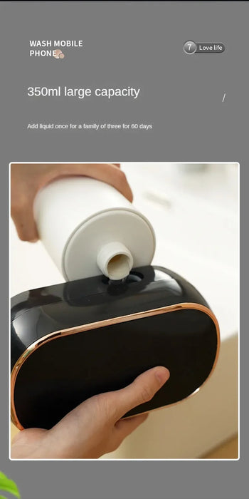 Automatic Foaming Soap Dispenser – Touchless Smart Sensor with USB Rechargeable & Wall Mount Design - Samanta Factory