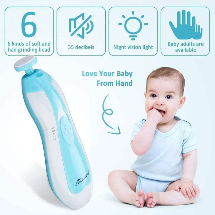 Electric Baby Nail Trimmer – Safe & Gentle Nail Clipper for Newborns and Toddlers - Samanta Factory
