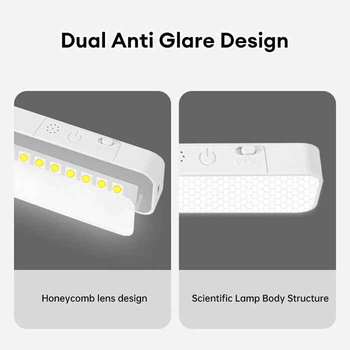 Eye Protection Desk Lamp – Stepless Dimming & 3-Color Touch Control