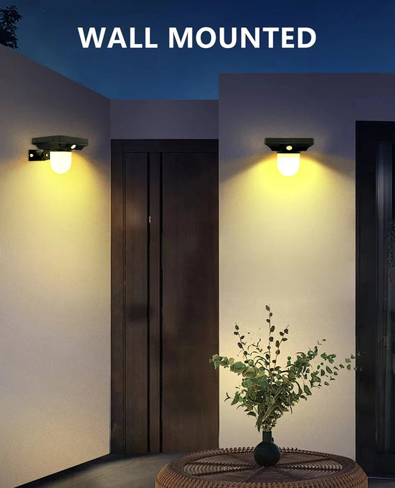 Solar Garden Light – Motion Sensor LED with Triple Modes and IP65 Weatherproof Design