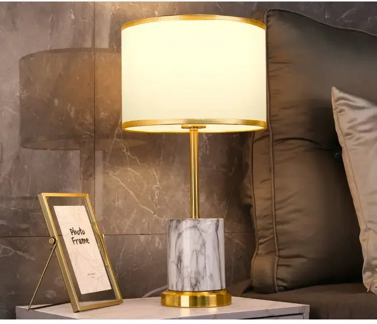 Contemporary LED Floor Lamp – Touch Control with Plated Metal Design