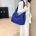 Women’s Puffer Shoulder Bag – Fashion Bubble Tote with Large Capacity - Samanta Factory