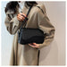 Women’s PU Saddle Bag – Stylish Hasp Closure & Interior Zipper Pocket - Samanta Factory